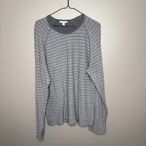 James Perse Men's Long Sleeve Cotton Shirt Size Large